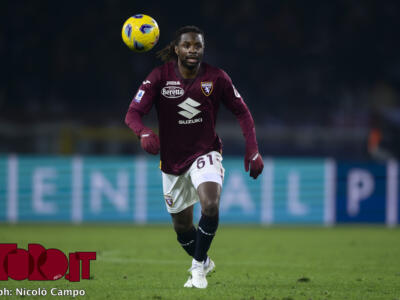 Torino, infortunio per Tameze contro la Salernitana