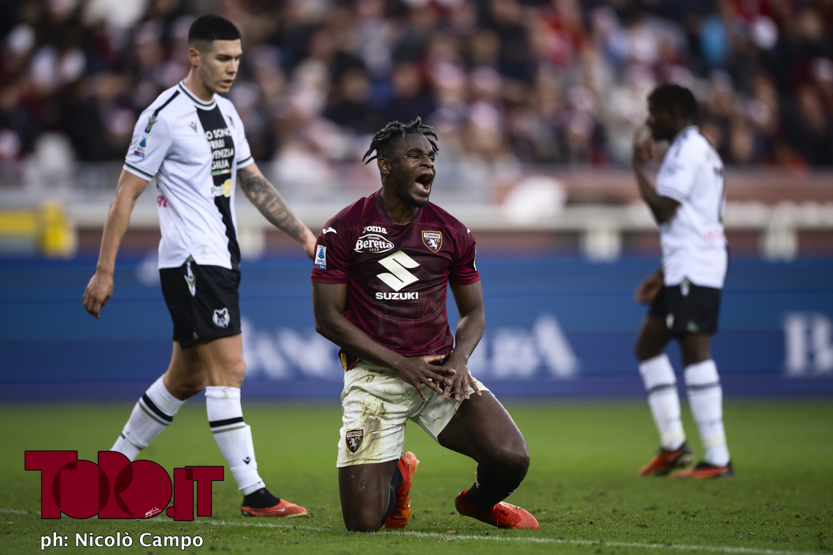 I numeri di Torino-Udinese: granata a caccia del riscatto in casa, friulani in crisi fuori