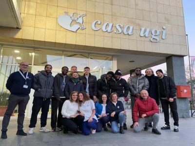 I calciatori del Torino in visita all’ospedale Regina Margherita