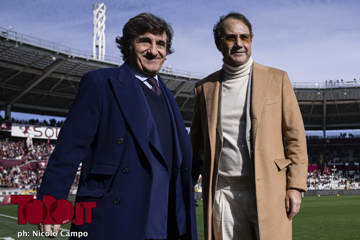 Urbano Cairo e Danilo Iervolino, presidenti di Torino e Salernitana