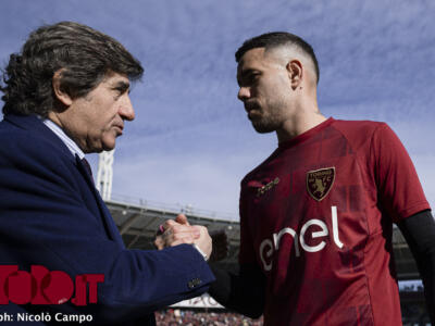 Cairo al Filadelfia: la carica alla squadra prima della partenza per Bologna