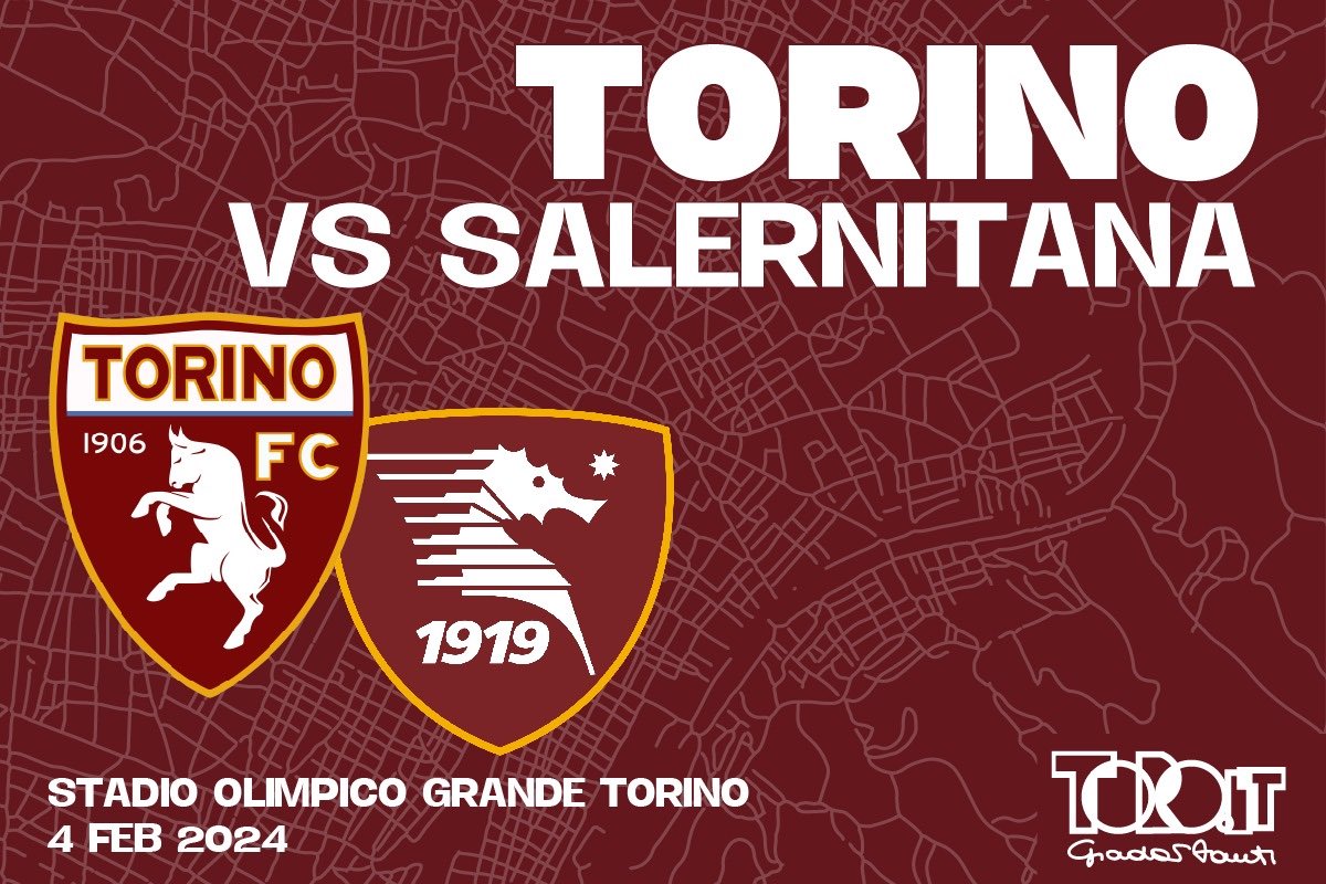 Torino-Salernitana, diretta e tabellino