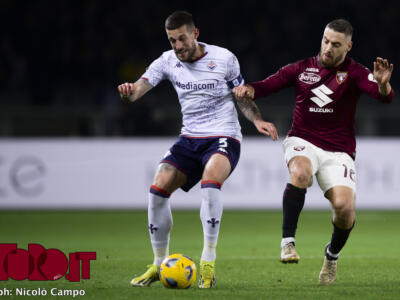 I numeri di Torino-Fiorentina: in trasferta l’unica sconfitta viola del campionato
