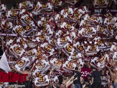 Torino-Frosinone, i tifosi rispondono presente: sarà un altro pienone