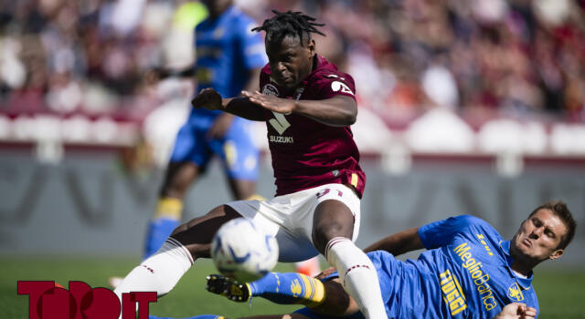 Torino, contro il Frosinone 300 minuti e un solo gol: i canarini ne hanno subiti 63