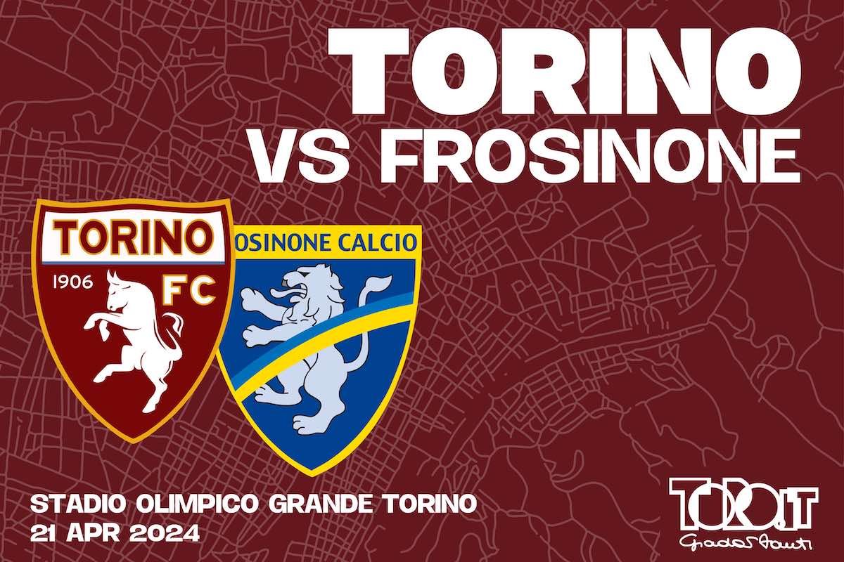 Torino-Frosinone, diretta e tabellno