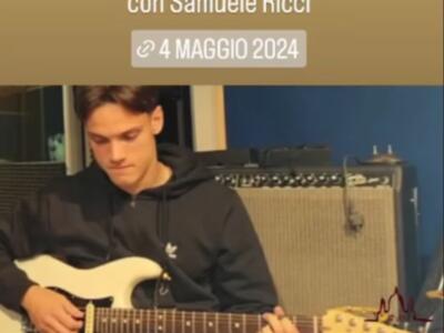 Ricci e i Sensounico: il centrocampista suona con loro “Quel giorno di pioggia”