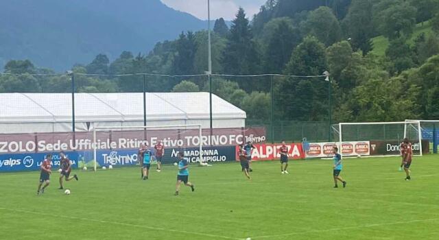 Pinzolo, Vanoli torna calciatore: in partitella si esalta il team manager Andreini