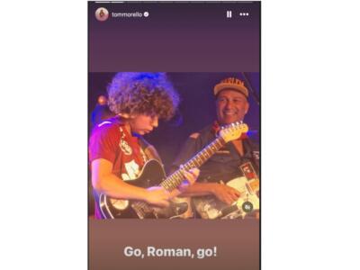 Rock in granata: il figlio di Tom Morello indossa la maglia del Toro