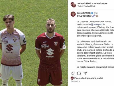 Torino, svelate le divise per le amichevoli estive / FOTO