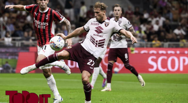 Il Torino si mangia le mani: avanti 2-0 fino all’89’, si fa raggiungere sul 2-2