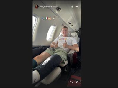 Schuurs, il rientro a Torino dopo l’operazione