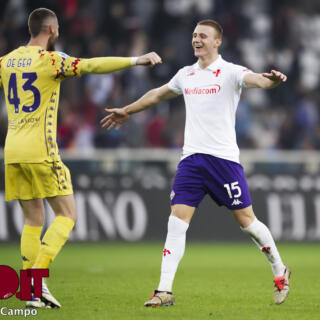 Comuzzo torna dal ritiro della Fiorentina: è atteso a Torino in serata