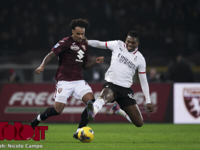 Torino-Milan, numeri a confronto: rossoneri ancora imbattuti in trasferta