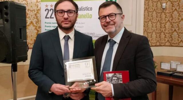 Al nostro vicedirettore Andrea Piva il &#8220;Premio Dardanello&#8221;