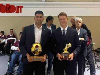 Mullen premiato col Trofeo Cozzolino: “Lo dedico a Fioratti, il mio sogno è la A” / VIDEO