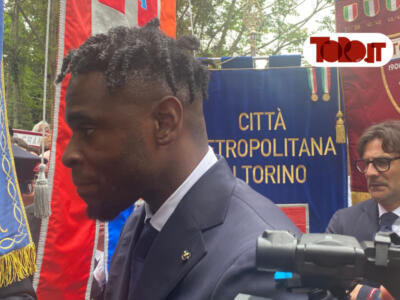 Capitan Zapata legge i nomi dei Caduti di Superga | VIDEO