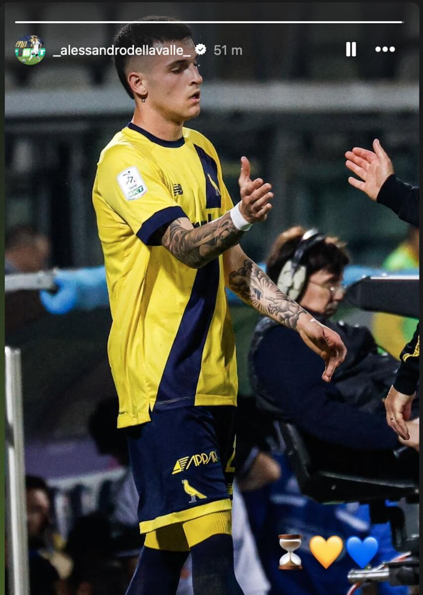 Dellavalle su Instagram