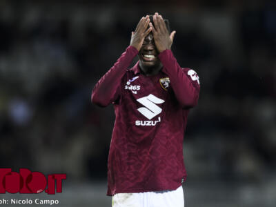 Cremonese-Torino: ecco perchè Njie è stato sostituito