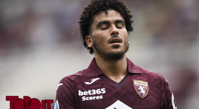 Torino-Roma, infortunio per Aboukhlal: l’esterno si ferma alla mezz’ora