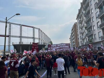 VIDEO / I cori del corteo contro Cairo: “Devi vendere”