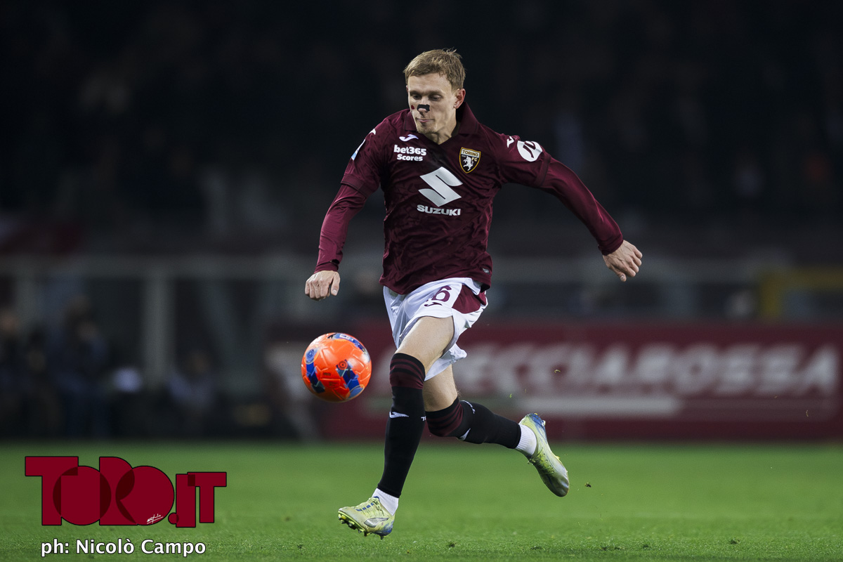 Toro, Pedersen punta al rientro domenica contro la Roma