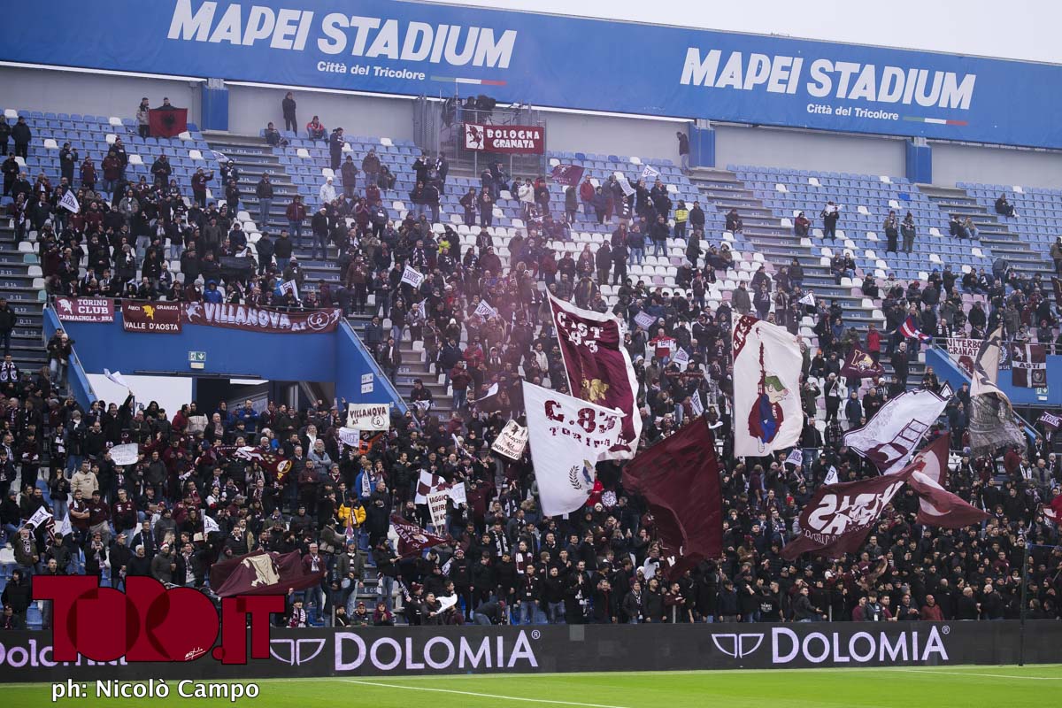 Sassuolo-Torino: info su prezzi e modalità di vendita per il settore ospiti