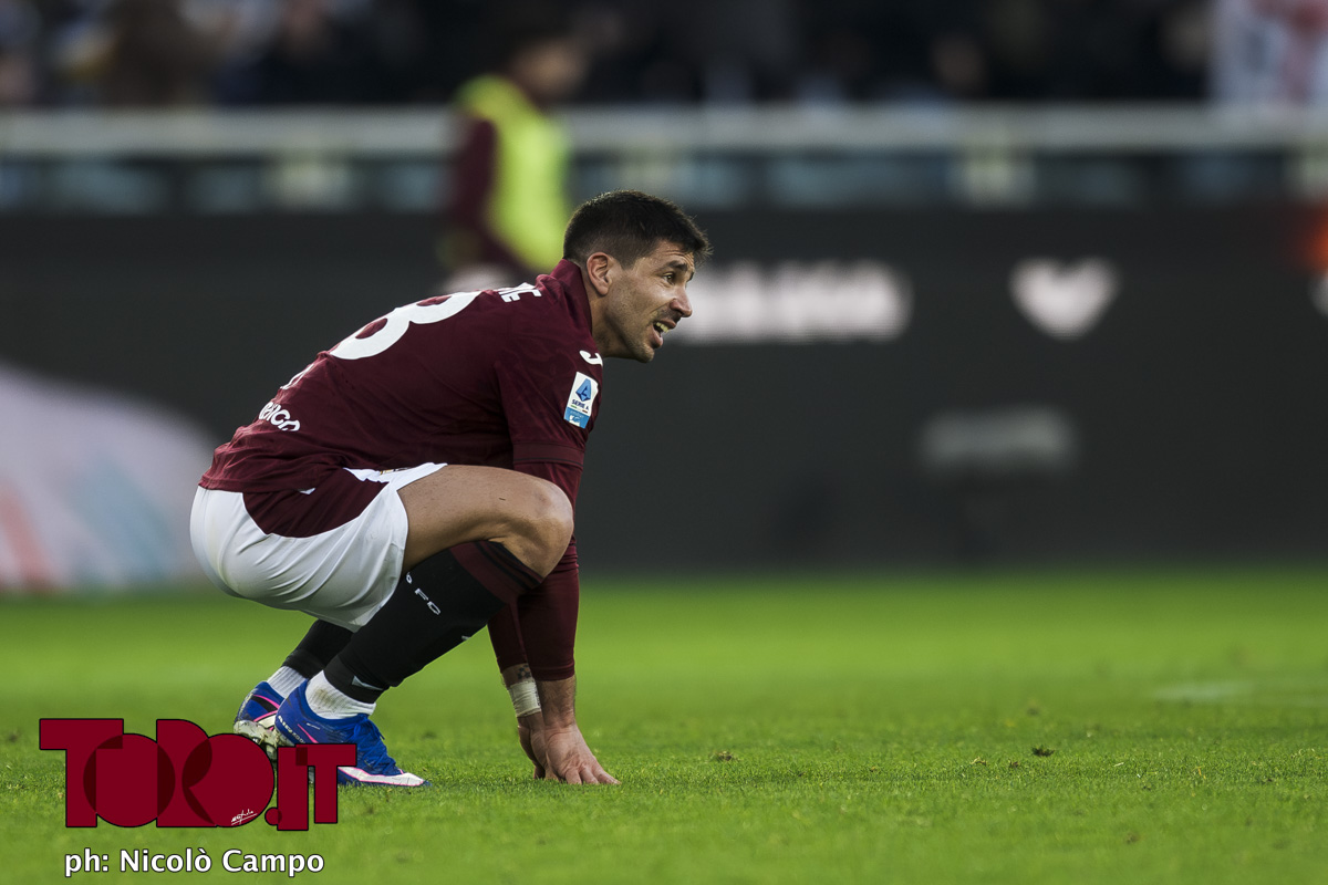 Torino, si ferma Simeone: in dubbio per la Roma