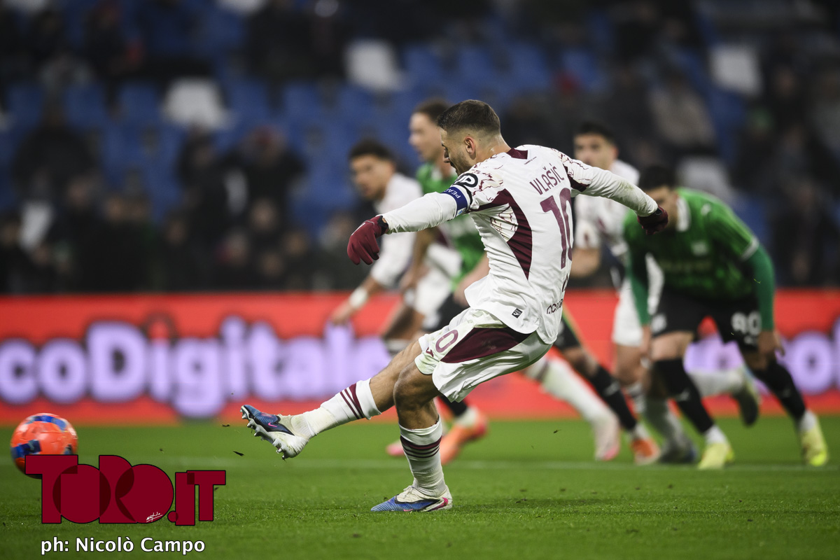 Vlasic, che momento! Altro gol, altri 3 punti per il Toro