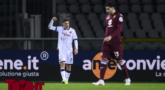 Le statistiche di Torino-Bologna: per i granata solo due tiri nello specchio