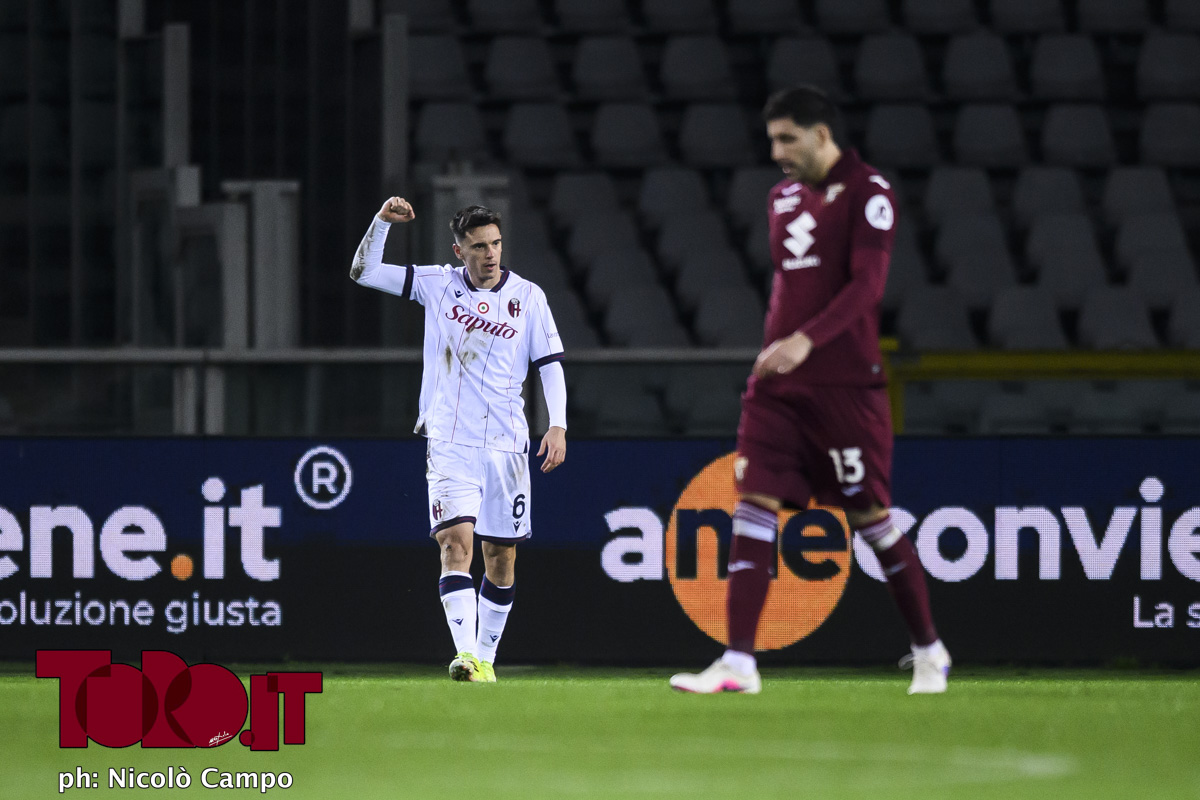 Le statistiche di Torino-Bologna: per i granata solo due tiri nello specchio