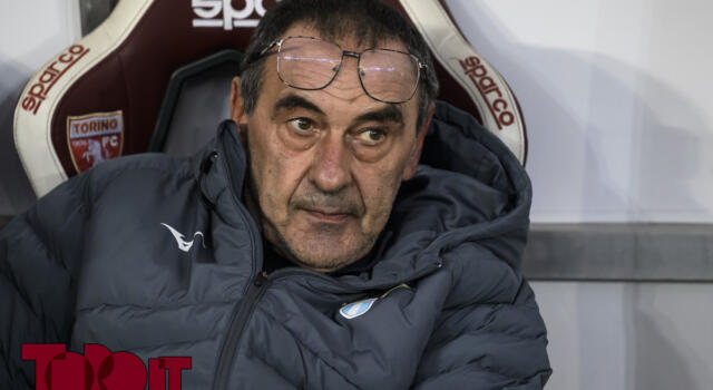 Sarri: “Siamo stati molto più scarichi del Torino”