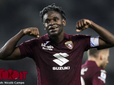 Torino, Zapata torna in gruppo elogiato da D’Aversa: “Mi ha reso orgoglioso”