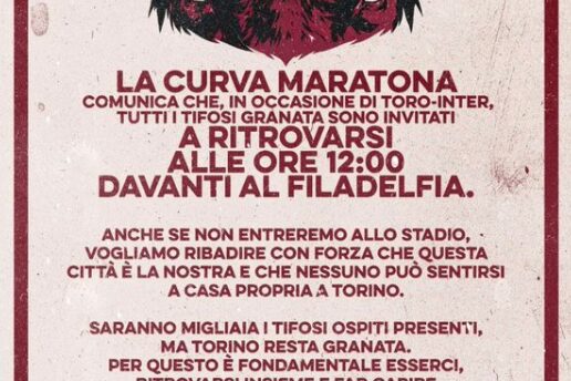 La Maratona: “Questa è la nostra città, Torino resta granata”