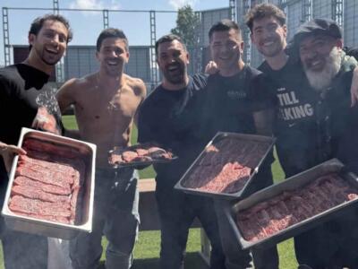 Torino, grigliata di gruppo al Filadelfia dopo l’allenamento