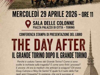 “The Day After – Il Grande Torino dopo il Grande Torino”: il 29 aprile la presentazione del libro