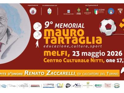 Melfi si prepara al Memorial “Mauro Tartaglia”: Zaccarelli ospite d’onore
