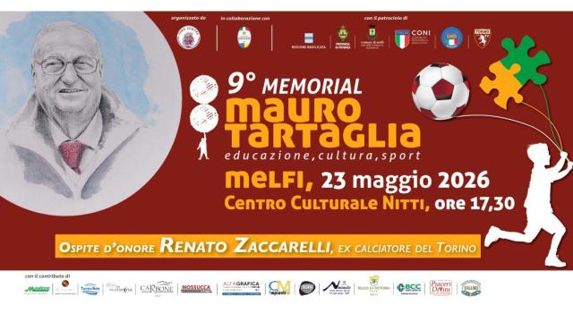 Melfi si prepara al Memorial “Mauro Tartaglia”: Zaccarelli ospite d’onore