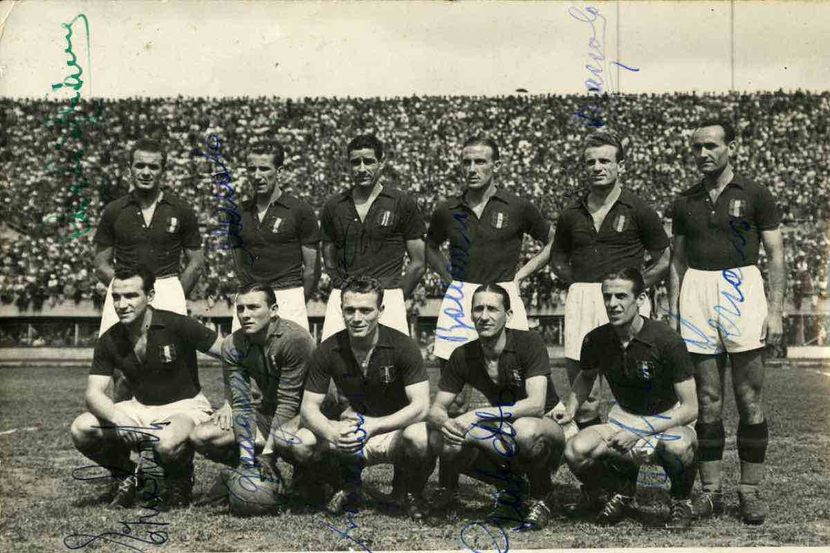 Grande Torino foto con autografi