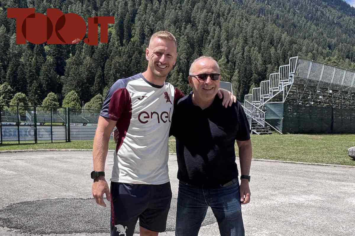 Camolese e Abate, l’incontro con lo staff