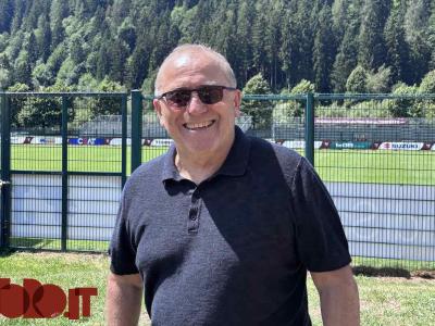 VIDEO / Camolese in visita a Pinzolo: “Vedere così tante maglie granata mi riempie il cuore”