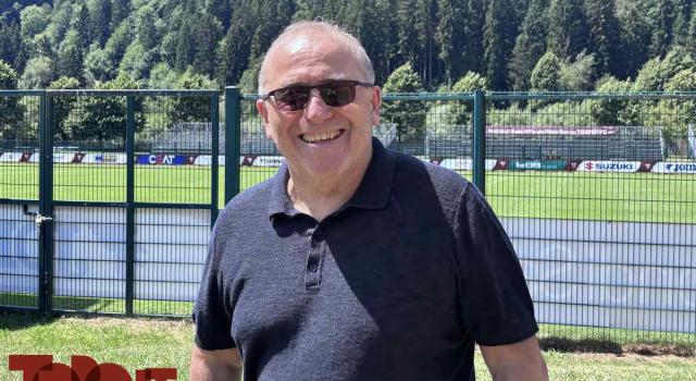 VIDEO / Camolese in visita a Pinzolo: “Vedere così tante maglie granata mi riempie il cuore”