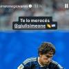 Il Cholito Simeone celebra Giuliano: “Te lo meriti”