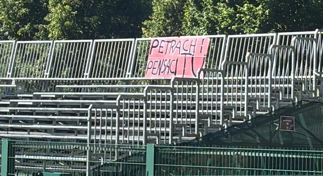 Striscione a Pinzolo: “Petrachi pensaci tu”