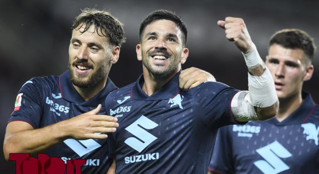 Il Torino avanza in Coppa: basta Simeone. Ai sedicesimi ci sarà il Monza