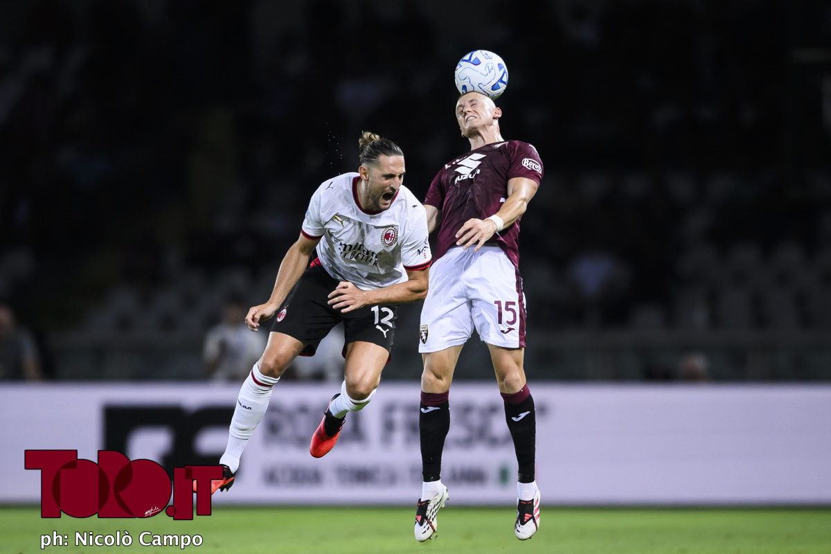 Comuzzo dopo Torino-Milan: “Nel secondo tempo si è visto il Toro che vuole il mister”