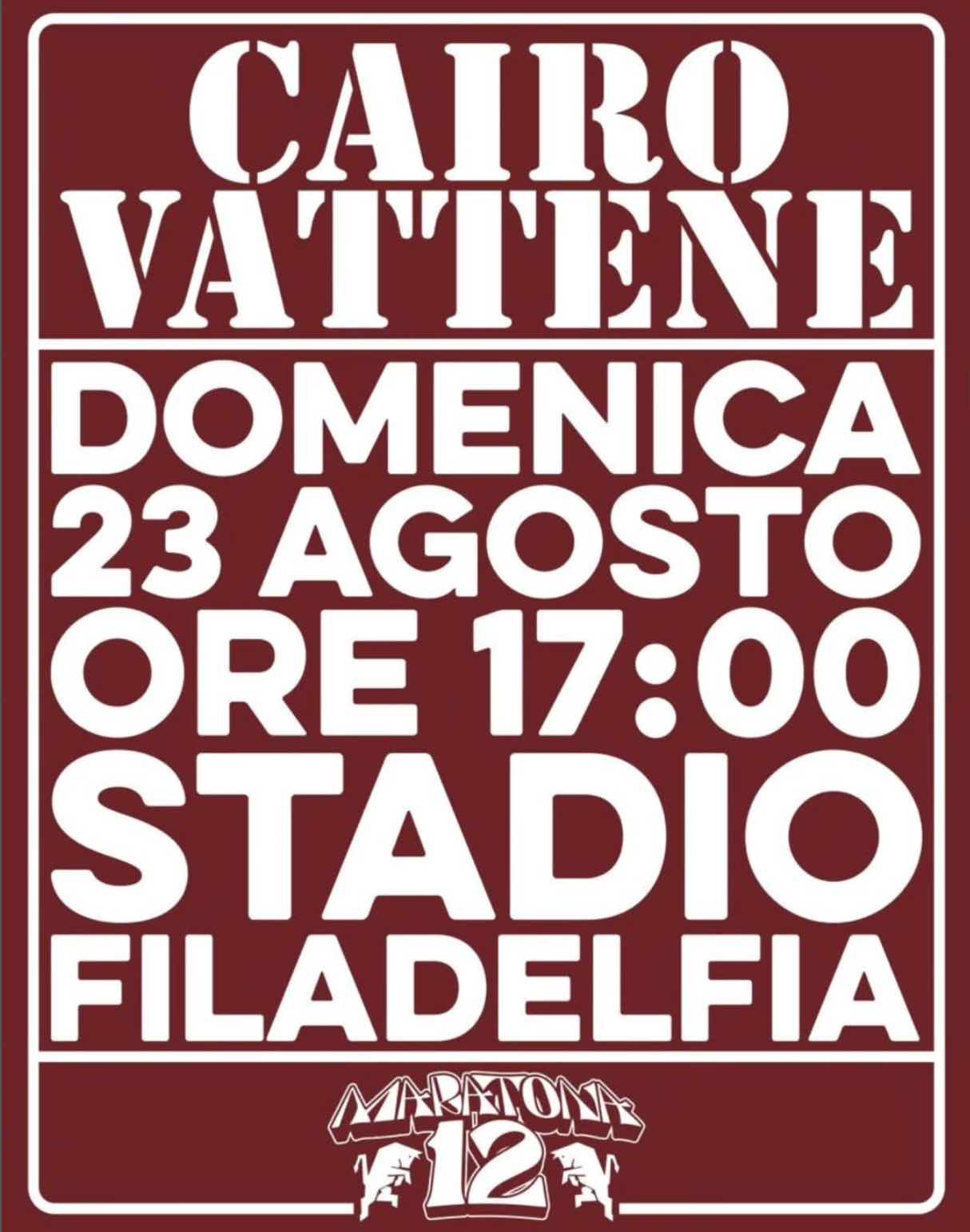 La Maratona annuncia la nuova protesta: “Domenica 23 tutti al Fila”