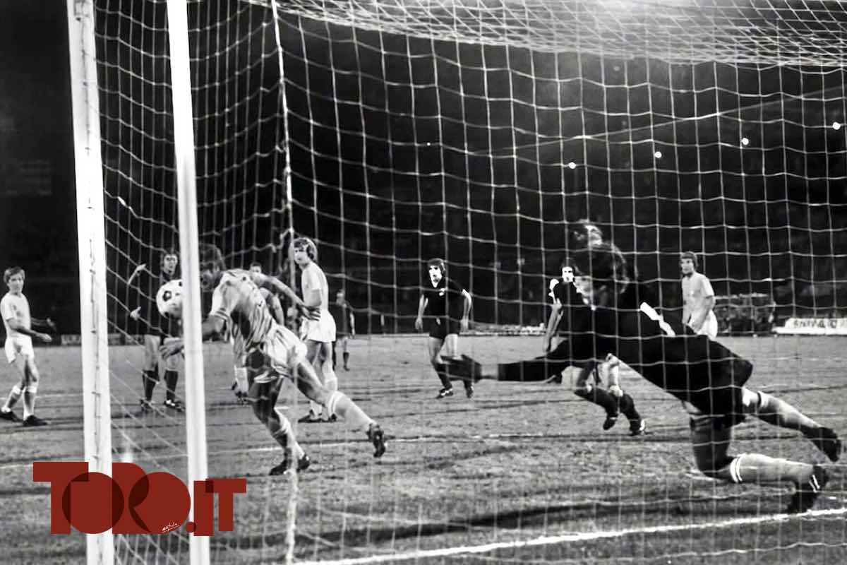 Gol Mozzini in Torino-Malmo