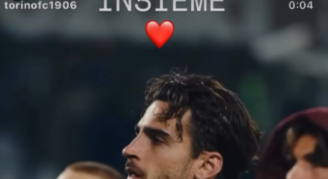 Il messaggio di Abate sui social: “Insieme”