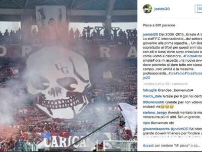 Obi saluta il Toro con una foto della Maratona: “Qui per dare tutto”